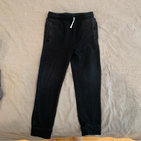 Miles the label boys classic black joggers - 6 - Picture 2 of 6